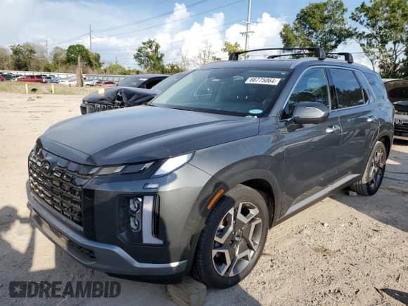 2023 Hyundai Palisade Limited с VIN KM8R54GE5PU585397, выставлен на аукционе Copart как лот 66775064 с пробегом 13 104 миль миль и Списание • Salvage title. История ставок и продаж доступна на DreamBid. Изображение 1.