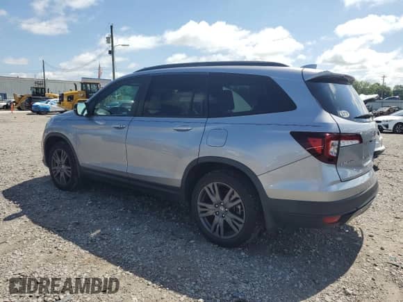 2022 Honda Pilot Sport с VIN 5FNYF5H35NB028978, выставлен на аукционе Copart как лот 61126615 с пробегом 67 050 миль миль и Списание • Salvage title. История ставок и продаж доступна на DreamBid. Изображение 2.