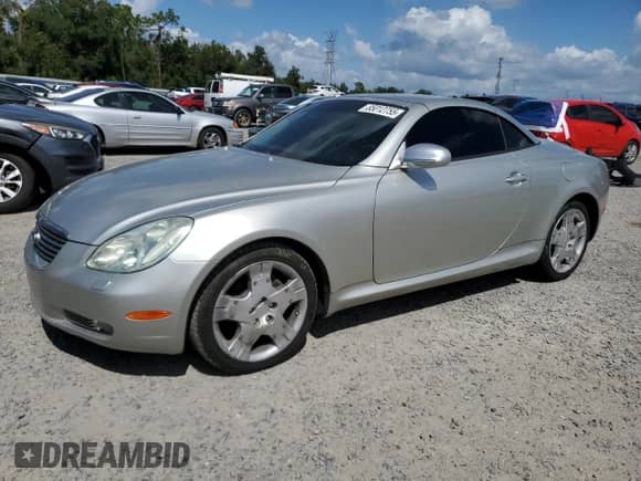 2002 Lexus SC 430 с VIN JTHFN48Y520033798, выставлен на аукционе Copart как лот 85012755 с пробегом 102 852 миль миль и Списание • Salvage title. История ставок и продаж доступна на DreamBid. Изображение 1.