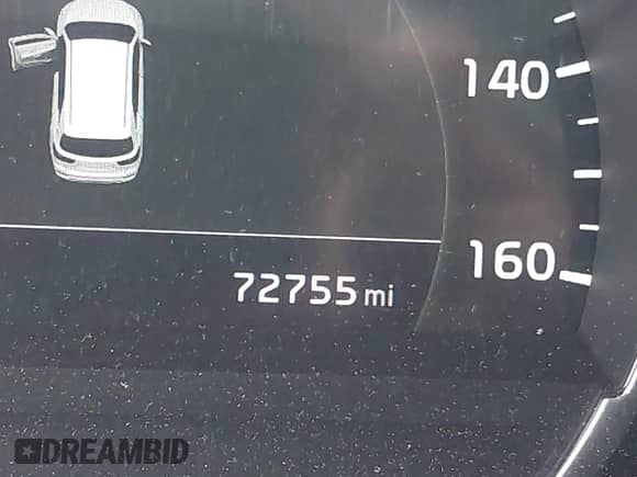 2019 Kia Sorento EX z VIN 5XYPHDA54KG512608, wystawiony jako IAAI lot #42310771 z przebiegiem 72 755 mil mil oraz . Historia ofert i sprzedaży dostępna na DreamBid. Obrazek 16.