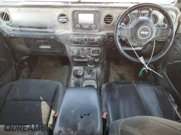 2021 Jeep Wrangler Unlimited Sport with VIN 1C4HJXKNXMW659420, listed as a Copart auction lot 70335385 with Not provided miles and Salvage title. Bid and sale history available at DreamBid. Image 8.