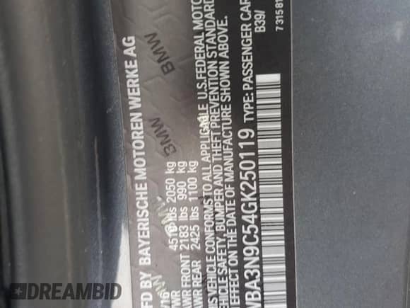 2016 BMW 4 Series 428i xDrive z VIN WBA3N9C54GK250119, wystawiony jako Copart lot #88326675 z przebiegiem 97 704 mil mil oraz Czysty tytuł • Clean title. Historia ofert i sprzedaży dostępna na DreamBid. Obrazek 13.