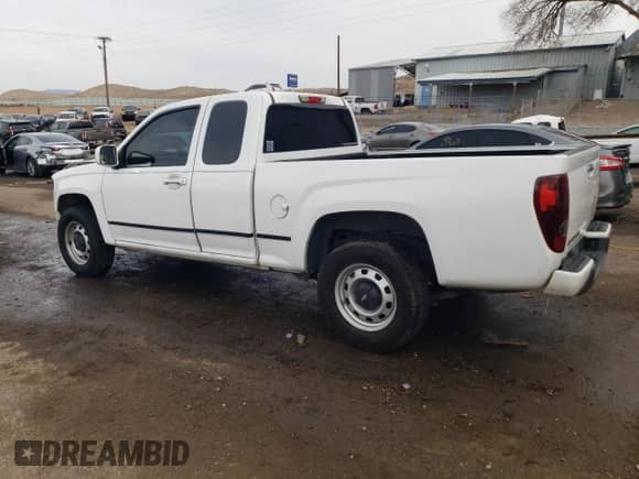 2012 Chevrolet Colorado Work Truck with VIN 1GCESBFE0C8170136, listed as a Copart auction lot 84449354 with 155,794 mi miles and Salvage title. Bid and sale history available at DreamBid. Image 2.