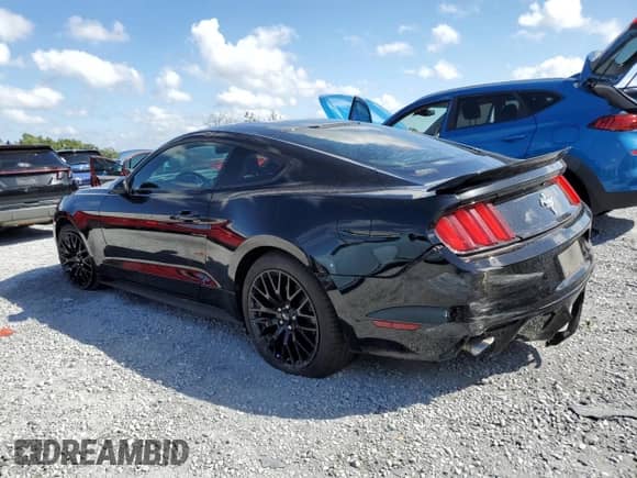 2016 Ford Mustang V6 z VIN 1FA6P8AM7G5317511, wystawiony jako Copart lot #85814985 z przebiegiem 75 101 mil mil oraz Szkoda całkowita • Salvage title. Historia ofert i sprzedaży dostępna na DreamBid. Obrazek 2.