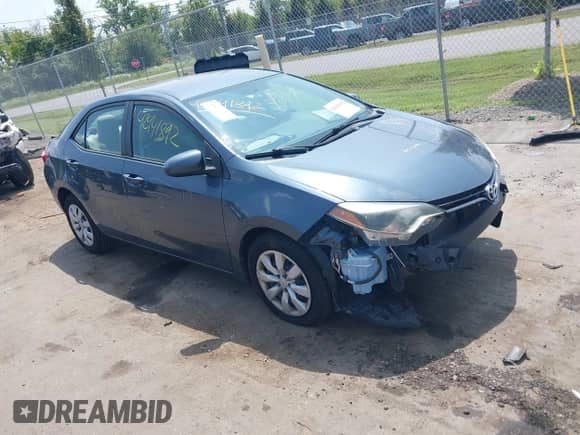 2016 Toyota Corolla L with VIN 2T1BURHE5GC482739, listed as a IAAI auction lot 42941892 with 190,808 mi miles and . Bid and sale history available at DreamBid. Image 1.