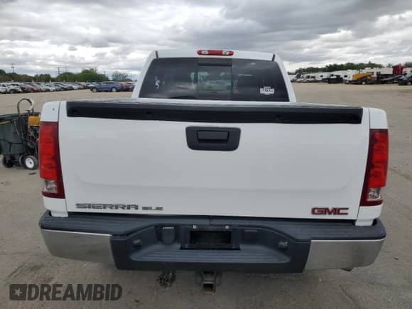 2007 GMC Sierra 1500 SLT with VIN 2GTEC13JX71544253, listed as a Copart auction lot 56740195 with Not provided miles and Salvage title. Bid and sale history available at DreamBid. Image 6.