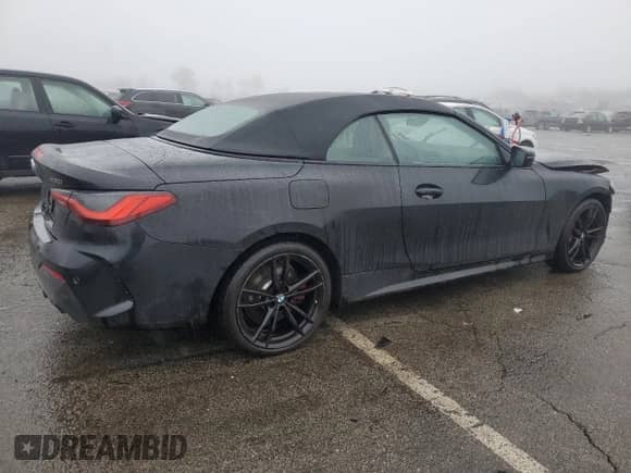 2023 BMW 4 Series 430i xDrive with VIN WBA43AT09PCL18313, listed as a Copart auction lot 45157215 with 20,055 mi miles and Salvage title. Bid and sale history available at DreamBid. Image 3.
