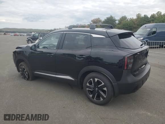 2025 Nissan Kicks SV with VIN 3N8AP6CBXSL436381, listed as a Copart auction lot 80444455 with 2,680 mi miles and Salvage title. Bid and sale history available at DreamBid. Image 2.