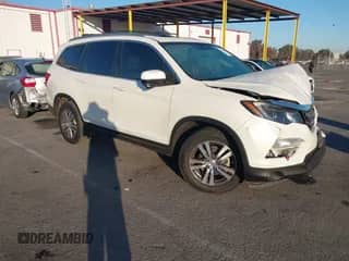 2016 Honda Pilot EX-L z VIN 5FNYF5H89GB032028, wystawiony jako IAAI lot #40910875 z przebiegiem 97 706 mil mil oraz . Historia ofert i sprzedaży dostępna na DreamBid. Obrazek 1.