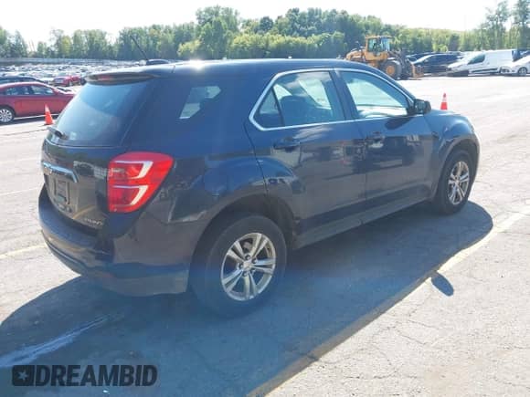 2016 Chevrolet Equinox LS with VIN 2GNFLEEK0G6275918, listed as a IAAI auction lot 43085554 with 134,893 mi miles and . Bid and sale history available at DreamBid. Image 4.