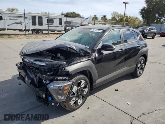 2024 Hyundai Kona SEL с VIN KM8HB3ABXRU167966, выставлен на аукционе Copart как лот 74981584 с пробегом 4 864 миль миль и Списание • Salvage title. История ставок и продаж доступна на DreamBid. Изображение 1.