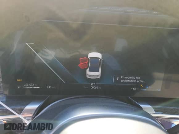 2024 BMW 7 Series with VIN WBA43EH05RCP30909, listed as a Copart auction lot 81857914 with 66 mi miles and Non repairable. Bid and sale history available at DreamBid. Image 9.