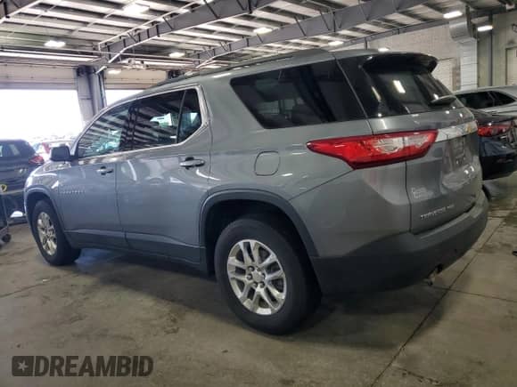 2021 Chevrolet Traverse LT Cloth z VIN 1GNEVGKW7MJ235388, wystawiony jako Copart lot #63011765 z przebiegiem 54 792 mil mil oraz Szkoda całkowita • Salvage title. Historia ofert i sprzedaży dostępna na DreamBid. Obrazek 2.