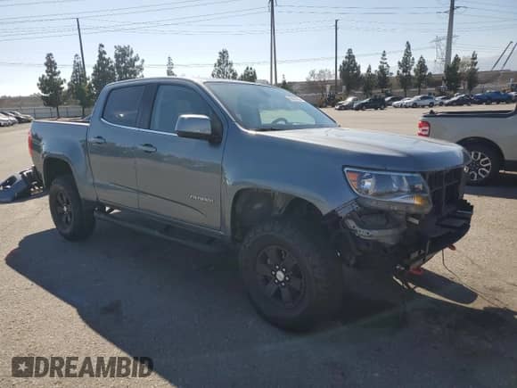 2018 Chevrolet Colorado 2WD Work Truck with VIN 1GCGSBENXJ1319281, listed as a Copart auction lot 63331855 with 47,453 mi miles and Salvage title. Bid and sale history available at DreamBid. Image 4.