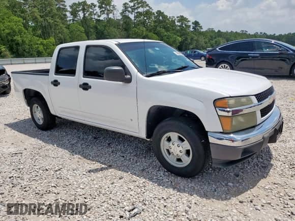2007 Chevrolet Colorado 1LT with VIN 1GCCS139378254630, listed as a Copart auction lot 58533955 with 203,755 mi miles and Clean title. Bid and sale history available at DreamBid. Image 4.
