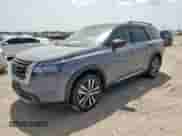 2023 Nissan Pathfinder Platinum with VIN 5N1DR3DF0PC235588, listed as a Copart auction lot 62595425 with Not provided miles and Salvage title. Bid and sale history available at DreamBid. Image 1.
