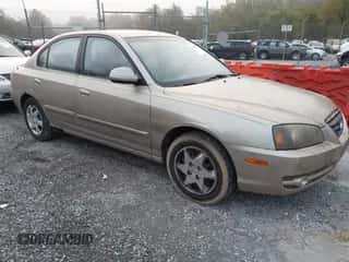 2005 Hyundai Elantra GLS with VIN KMHDN46D55U950645, listed as a IAAI auction lot 43359948 with 296,113 mi miles and . Bid and sale history available at DreamBid. Image 1.