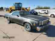 1977 Chevrolet El Camino with VIN 1D80L7R422223, listed as a Copart auction lot 76084644 with 98,765 mi miles and Non repairable. Bid and sale history available at DreamBid. Image 4.
