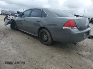 2012 Chevrolet Impala Police Police z VIN 2G1WD5E3XC1162170, wystawiony jako Copart lot #70986324 z przebiegiem 148 208 mil mil oraz Szkoda całkowita • Salvage title. Historia ofert i sprzedaży dostępna na DreamBid. Obrazek 2.