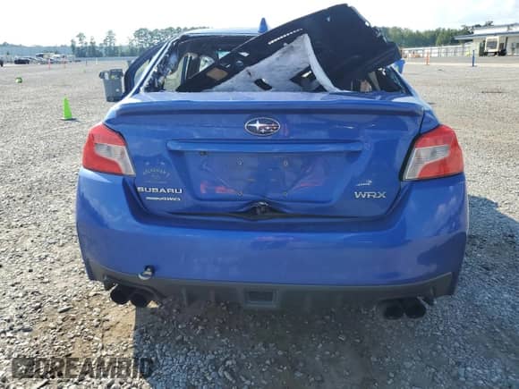2018 Subaru WRX Limited with VIN JF1VA1F61J8825364, listed as a Copart auction lot 70265185 with Not provided miles and Salvage title. Bid and sale history available at DreamBid. Image 6.