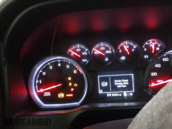 2020 Chevrolet Silverado 1500 Custom Trail Boss with VIN 3GCPYCEF7LG255928, listed as a IAAI auction lot 41109790 with 63,324 mi miles and . Bid and sale history available at DreamBid. Image 7.