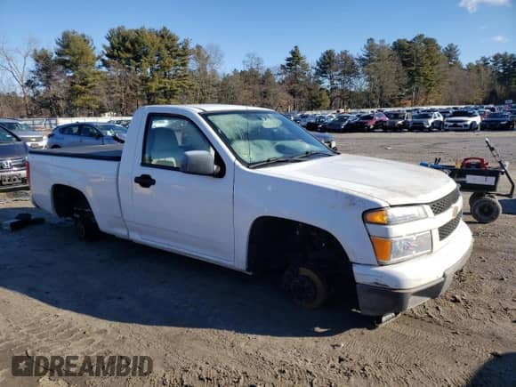 2010 Chevrolet Colorado Work Truck with VIN 1GCCSBD98A8136861, listed as a Copart auction lot 47518715 with 120,339 mi miles and Clean title. Bid and sale history available at DreamBid. Image 4.