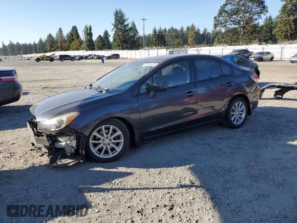 2013 Subaru Impreza Premium with VIN JF1GJAC67DH006764, listed as a Copart auction lot 81640745 with 108,199 mi miles and Salvage title. Bid and sale history available at DreamBid. Image 1.