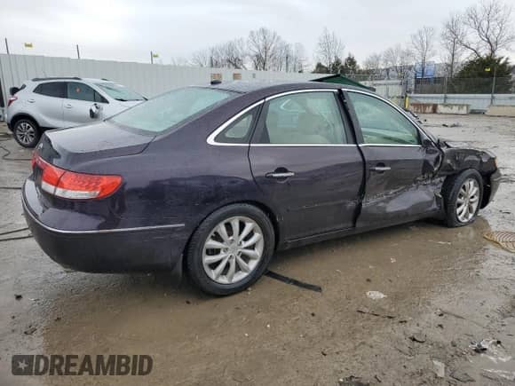2007 Hyundai Azera SE с VIN KMHFC46F37A185813, выставлен на аукционе Copart как лот 86519194 с пробегом 162 458 миль миль и Списание • Salvage title. История ставок и продаж доступна на DreamBid. Изображение 3.