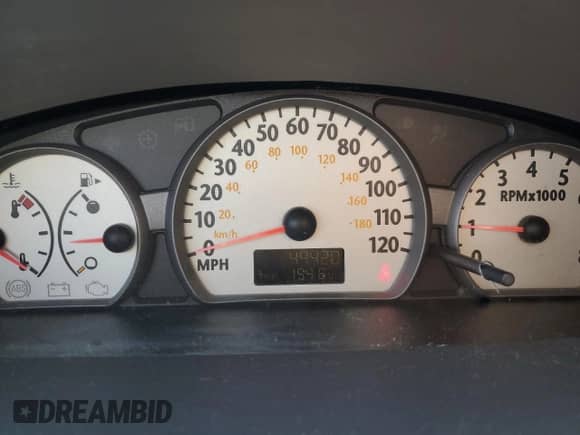 2003 Saturn ION ION 3 with VIN 1G8AL52F53Z104035, listed as a Copart auction lot 55898205 with 49,420 mi miles and Salvage title. Bid and sale history available at DreamBid. Image 9.