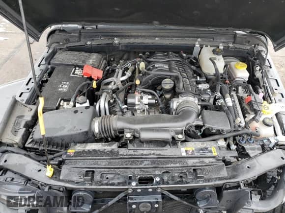 2023 Jeep Wrangler Sahara Altitude with VIN 1C4HJXEG5PW507949, listed as a Copart auction lot 83858664 with 19,967 mi miles and Salvage title. Bid and sale history available at DreamBid. Image 12.