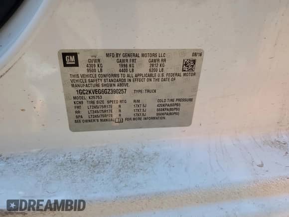 2016 Chevrolet Silverado 2500HD LT z VIN 1GC2KVEG6GZ390257, wystawiony jako Copart lot #80484535 z przebiegiem 141 256 mil mil oraz Szkoda całkowita • Salvage title. Historia ofert i sprzedaży dostępna na DreamBid. Obrazek 12.