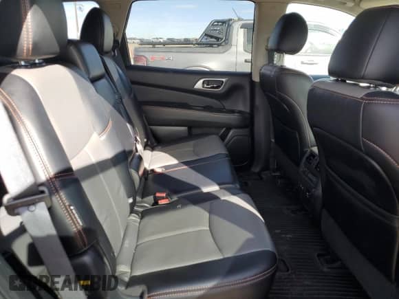 2019 Nissan Pathfinder SV with VIN 5N1DR2MM9KC644075, listed as a Copart auction lot 85740765 with 107,542 mi miles and Salvage title. Bid and sale history available at DreamBid. Image 11.