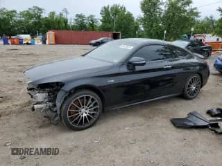 2018 Mercedes-Benz C 43 AMG с VIN WDDWJ6EB8JF684725, выставлен на аукционе Copart как лот 58220615 с пробегом 96 611 миль миль и Чистый • Clean title. История ставок и продаж доступна на DreamBid. Изображение 1.