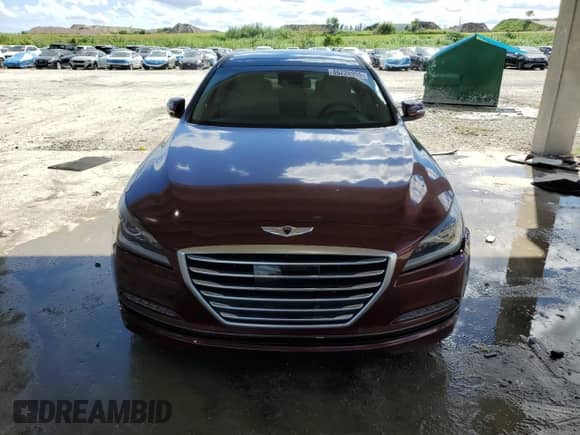 2015 Hyundai Genesis 5.0L с VIN KMHGN4JF0FU043504, выставлен на аукционе Copart как лот 86226955 с пробегом 64 978 миль миль и Списание • Salvage title. История ставок и продаж доступна на DreamBid. Изображение 5.