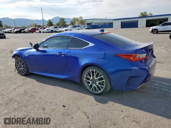 2015 Lexus RC 350 F Sport z VIN JTHHE5BC8F5001867, wystawiony jako Copart lot #68503085 z przebiegiem 124 617 mil mil oraz Szkoda całkowita • Salvage title. Historia ofert i sprzedaży dostępna na DreamBid. Obrazek 2.