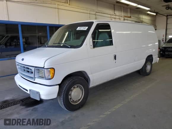 2001 Ford Econoline Cargo с VIN 1FTRE14291HA69623, выставлен на аукционе Copart как лот 50031845 с пробегом 103 169 миль миль и Списание • Salvage title. История ставок и продаж доступна на DreamBid. Изображение 1.