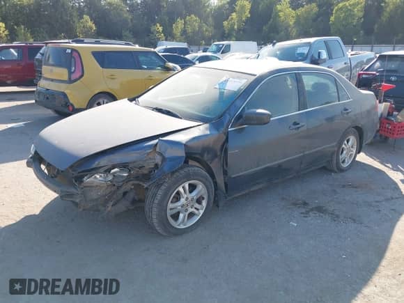 2006 Honda Accord EX-L with VIN 1HGCM56826A083334, listed as a IAAI auction lot 43333070 with 244,300 mi miles and . Bid and sale history available at DreamBid. Image 2.