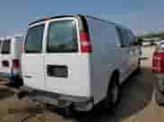 2021 Chevrolet Express Cargo with VIN 1GCWGAF77M1311814, listed as a Copart auction lot 52814785 with 50,234 mi miles and Salvage title. Bid and sale history available at DreamBid. Image 3.
