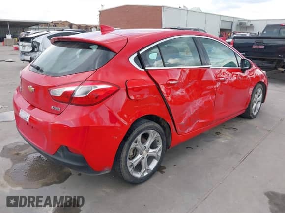 2018 Chevrolet Cruze Premier с VIN 3G1BF6SM3JS653452, выставлен на аукционе IAAI как лот 42594325 с пробегом 123 120 миль миль и . История ставок и продаж доступна на DreamBid. Изображение 4.