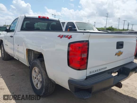 2018 Chevrolet Silverado 1500 Work Truck with VIN 1GCNKNEC2JZ314908, listed as a IAAI auction lot 42546698 with 58,722 mi miles and . Bid and sale history available at DreamBid. Image 3.