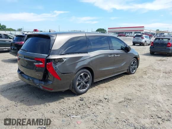 2023 Honda Odyssey Elite с VIN 5FNRL6H92PB009346, выставлен на аукционе IAAI как лот 42657430 с пробегом 45 332 миль миль и . История ставок и продаж доступна на DreamBid. Изображение 4.