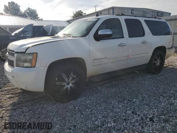 2011 Chevrolet Suburban LTZ with VIN 1GNSCKE0XBR343795, listed as a Copart auction lot 53349215 with 145,984 mi miles and Salvage title. Bid and sale history available at DreamBid. Image 1.