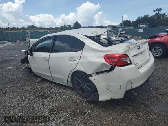 2021 Subaru WRX with VIN JF1VA1A69M9807524, listed as a Copart auction lot 63729925 with Not provided miles and Non repairable. Bid and sale history available at DreamBid. Image 2.