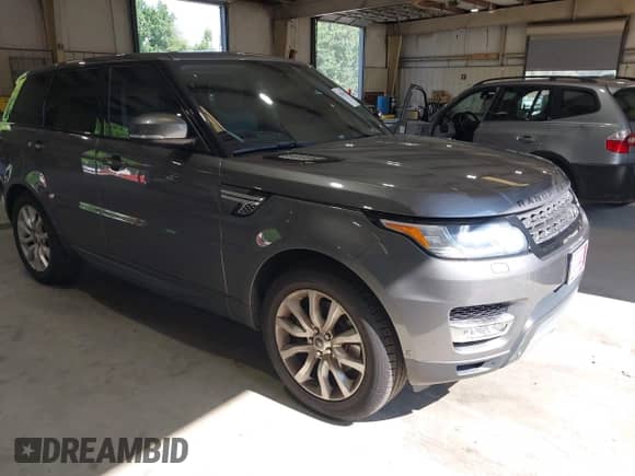 2014 Land Rover Range Rover Sport HSE with VIN SALWR2VF8EA308231, listed as a IAAI auction lot 42826551 with 120,443 mi miles and . Bid and sale history available at DreamBid. Image 1.