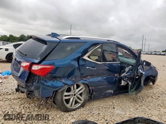 2020 Chevrolet Equinox Premier с VIN 2GNAXPEX9L6174571, выставлен на аукционе Copart как лот 63924255 с пробегом 94 225 миль миль и Списание • Salvage title. История ставок и продаж доступна на DreamBid. Изображение 3.