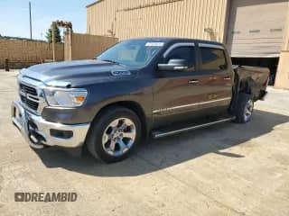 2019 Ram 1500 Big Horn с VIN 1C6RREFT0KN793115, выставлен на аукционе Copart как лот 71424675 с пробегом 44 179 миль миль и Списание • Salvage title. История ставок и продаж доступна на DreamBid. Изображение 1.