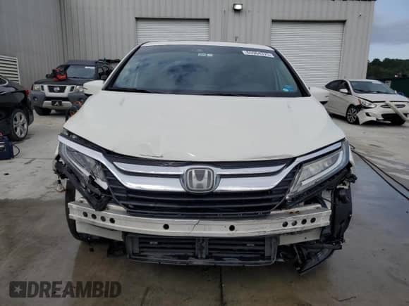 2018 Honda Odyssey Elite with VIN 5FNRL6H93JB111116, listed as a Copart auction lot 65964375 with 145,509 mi miles and Salvage title. Bid and sale history available at DreamBid. Image 5.