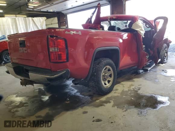 2015 GMC Sierra 1500 z VIN 1GTN2TEHXFZ317790, wystawiony jako Copart lot #85849815 z przebiegiem Nie podano mil oraz Szkoda całkowita • Salvage title. Historia ofert i sprzedaży dostępna na DreamBid. Obrazek 3.