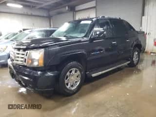 2003 Cadillac Escalade EXT with VIN 3GYEK63N33G118001, listed as a Copart auction lot 86897574 with 223,953 mi miles and Salvage title. Bid and sale history available at DreamBid. Image 1.