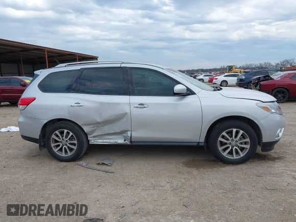 2014 Nissan Pathfinder SV с VIN 5N1AR2MNXEC727630, выставлен на аукционе IAAI как лот 41361611 с пробегом 57 634 миль миль и . История ставок и продаж доступна на DreamBid. Изображение 13.